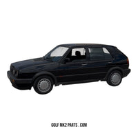 VW Golf MK2 1991 GTI 8v 4-door Black