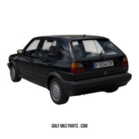 VW Golf MK2 1991 GTI 8v 4-door Black