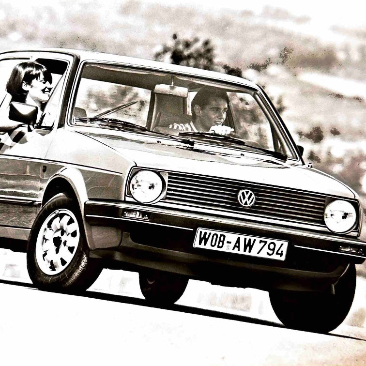 Golf MK2 Newspaper picture + text  (PDF File)