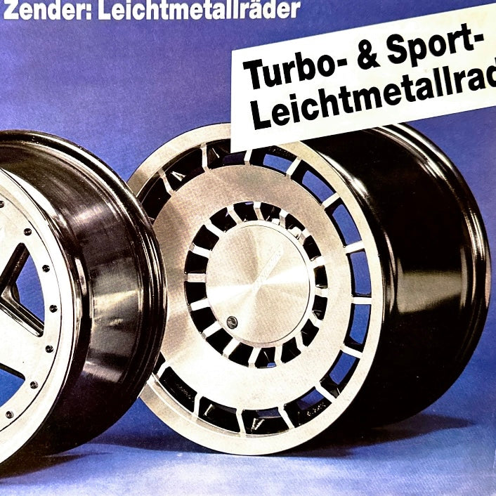 Zender Rims Zender Tuning Brochure Rims / alloys (PDF File) – Golf Mk2 Parts