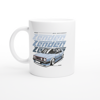 MK2Movement Zender White 11oz Ceramic Mug