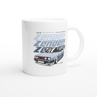 MK2Movement Zender White 11oz Ceramic Mug